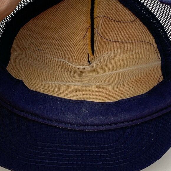 Vintage Snapback Hat Mesh Madison Fire Trucker - Picture 6 of 11